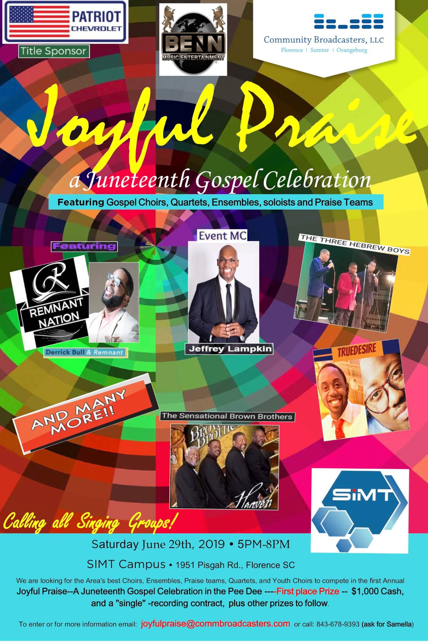 Joyful Praise Flyer 6-20-19-